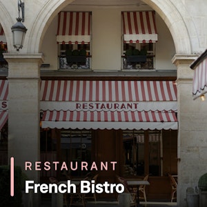 Französische Restaurantmusik